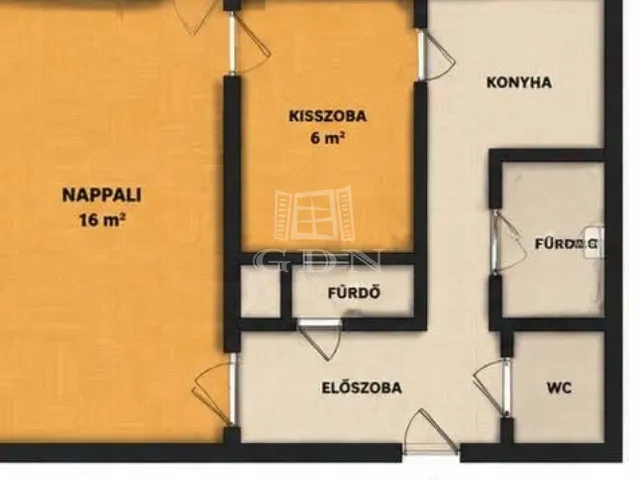 Eladó lakás Budapest XIV. kerület, Nagyzugló 37 nm