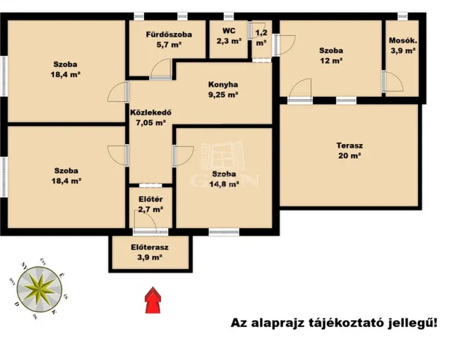 Eladó ház Sülysáp, Tápiósüly 96 nm