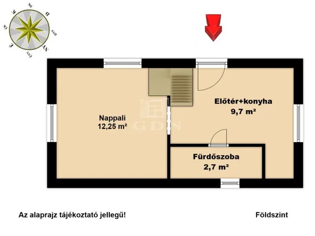 Eladó ház Tóalmás 46 nm