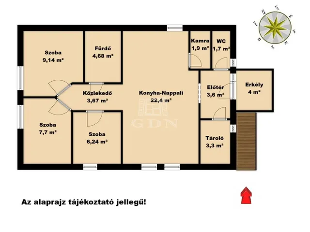 Eladó lakás Üllő 65 nm