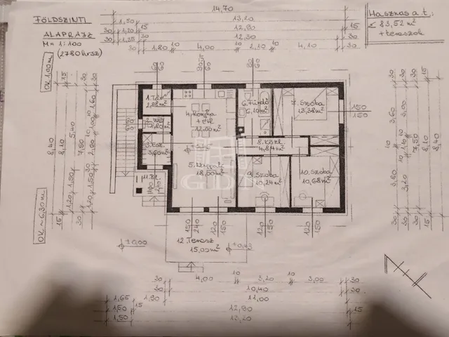 Eladó ház Gyömrő 84 nm