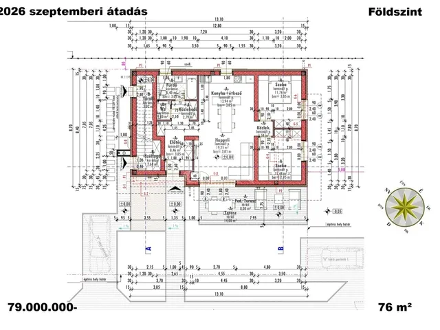 Eladó lakás Gyömrő 76 nm