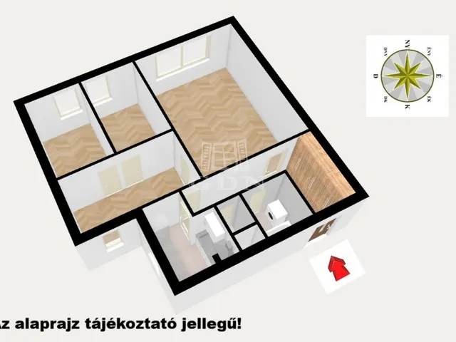 Eladó lakás Budapest XXI. kerület, Erdőalja 58 nm