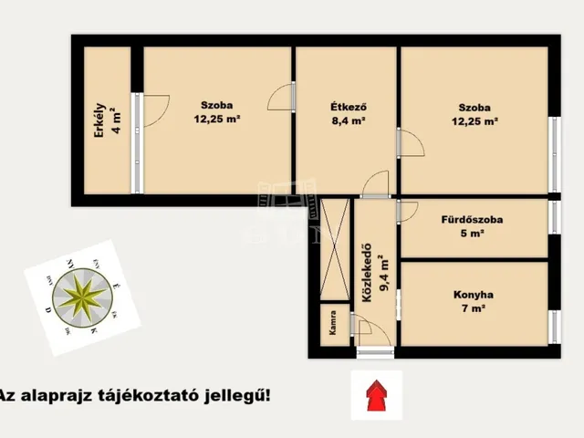 Eladó lakás Hatvan, Óhatvan 55 nm