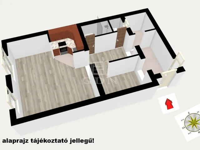 Eladó lakás Budapest XVIII. kerület, Erzsébettelep 41 nm