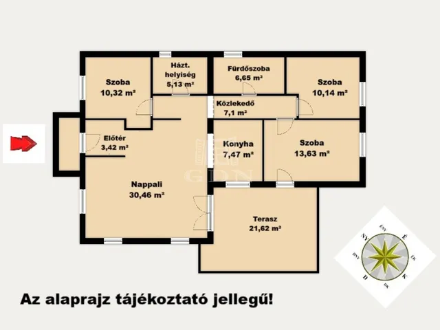 Eladó ház Üllő 94 nm