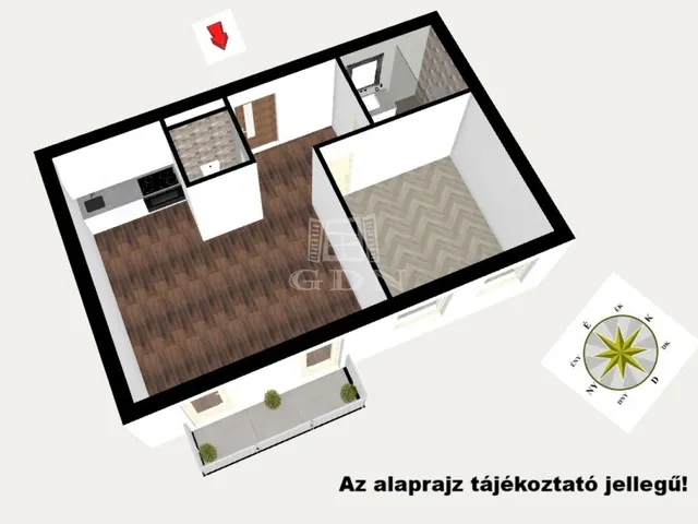 Eladó lakás Budapest XIII. kerület, Angyalföld 45 nm