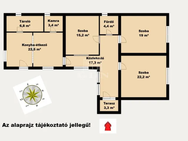 Eladó ház Úri 111 nm