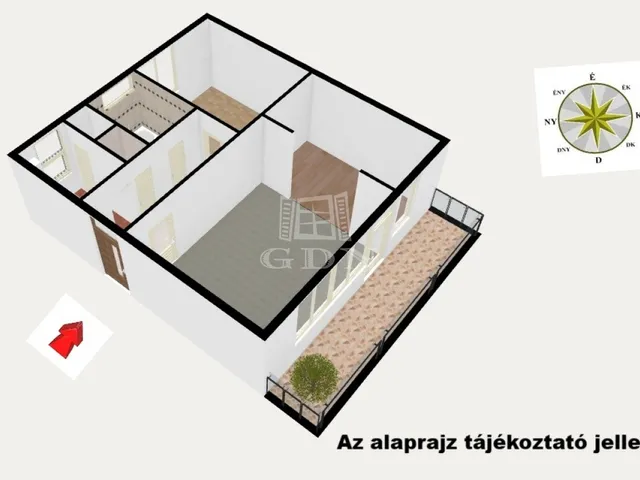 Kiadó lakás Vecsés, Felsőtelep 59 nm