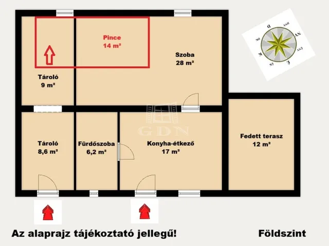 Eladó ház Gomba 120 nm