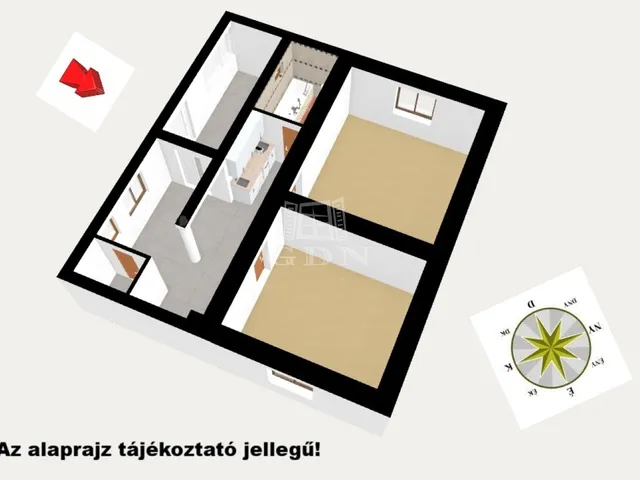 Eladó ház Nyáregyháza 60 nm