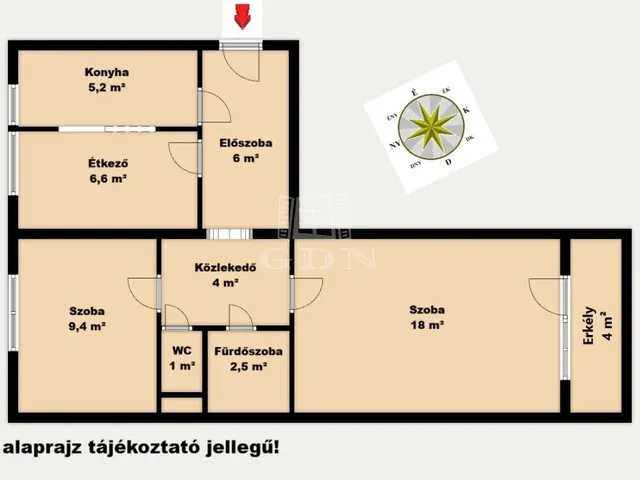 Eladó lakás Budapest XVIII. kerület 53 nm