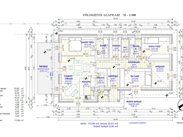 Eladó ház Vácszentlászló 114 nm