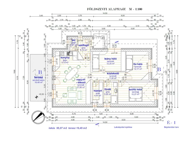 Eladó ház Vácszentlászló 95 nm
