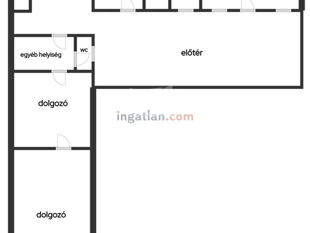 Eladó kereskedelmi és ipari ingatlan Budapest XIII. kerület, Újlipótváros 162 nm
