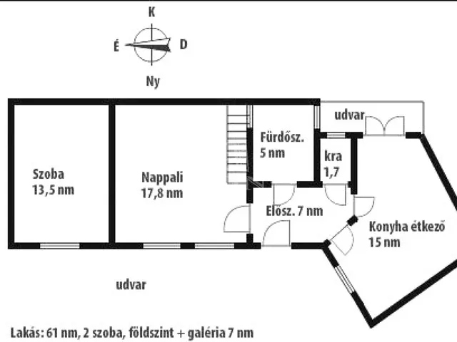 Eladó lakás Budapest XI. kerület, Műegyetem környéke 61 nm