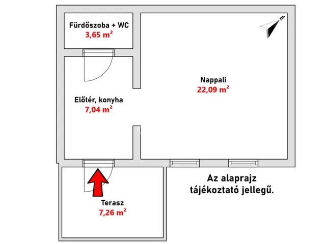 Eladó lakás Budapest IV. kerület 32 nm