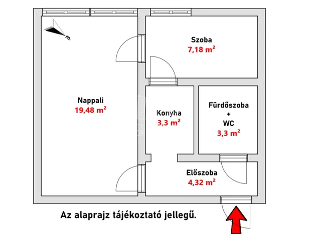 Eladó lakás Budapest XIV. kerület 37 nm