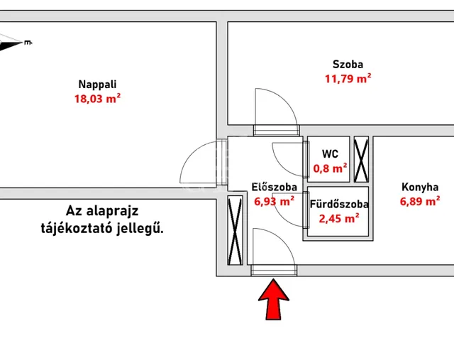 Eladó lakás Budapest XV. kerület, Újpalota 47 nm