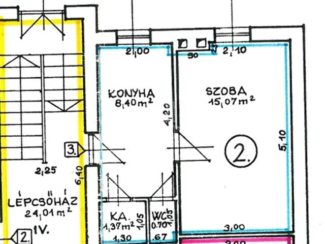 Eladó lakás Budapest III. kerület, Óbuda 24 nm