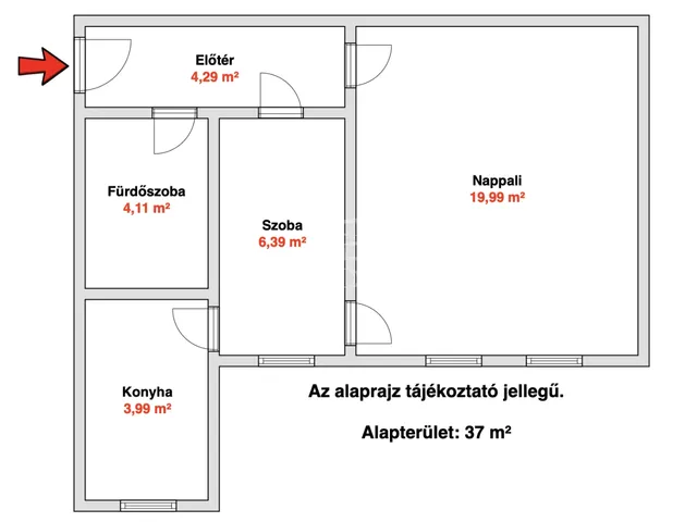 Kiadó lakás Budapest I. kerület 37 nm