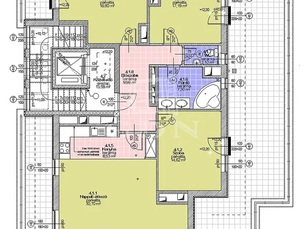 Eladó lakás Budapest X. kerület, Népliget 109 nm