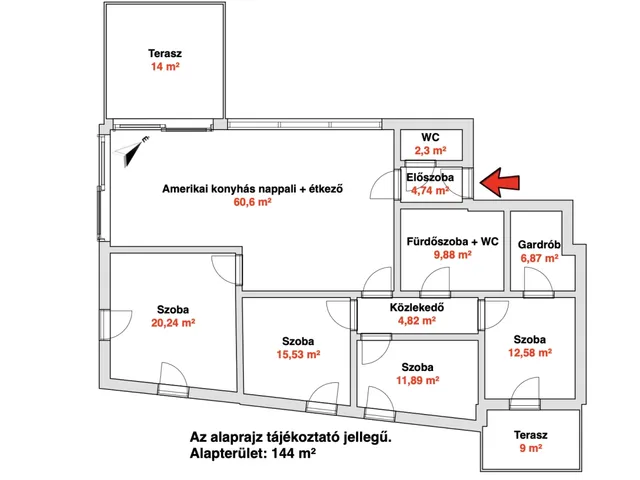 Eladó lakás Budapest IV. kerület 145 nm