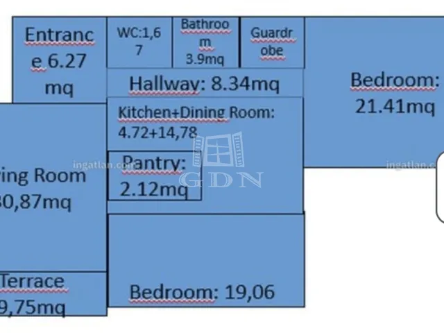 Eladó lakás Budapest IX. kerület 117 nm