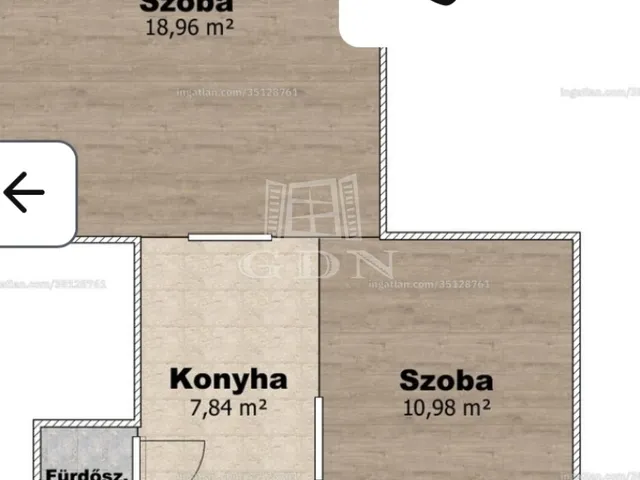 Eladó lakás Budapest XIII. kerület 40 nm