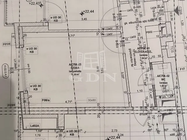 Eladó lakás Budapest XI. kerület, Nádorkert 62 nm