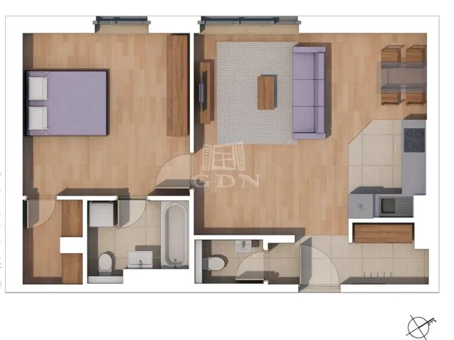 Eladó lakás Budapest XIV. kerület, Alsórákos 57 nm