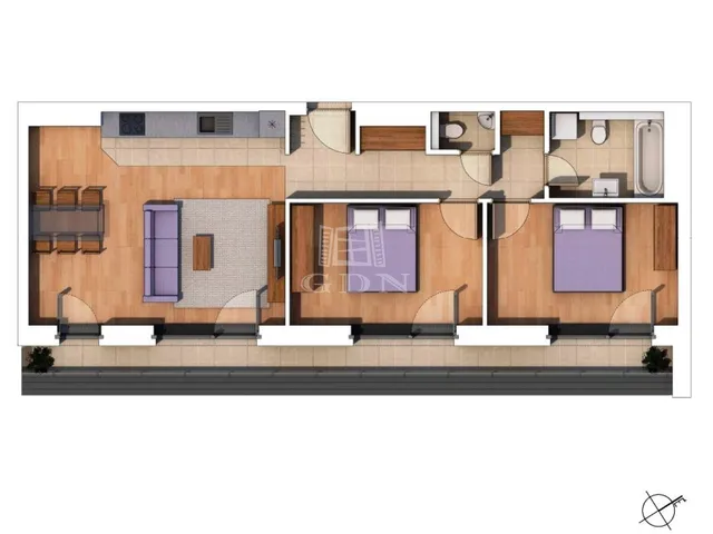 Eladó lakás Budapest XIV. kerület, Alsórákos 70 nm