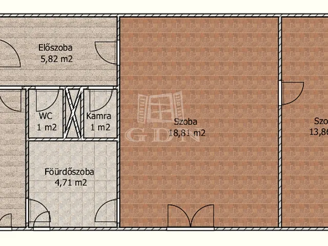 Eladó lakás Budapest XX. kerület 50 nm