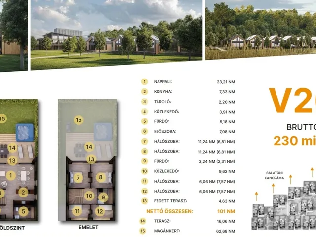 Eladó ház Balatonföldvár 101 nm