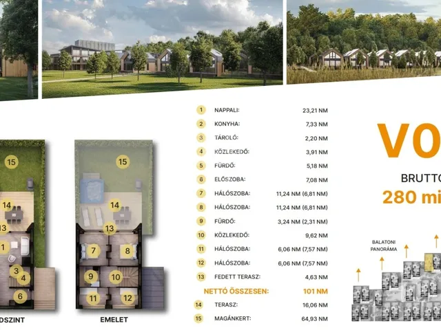 Eladó ház Balatonföldvár 101 nm