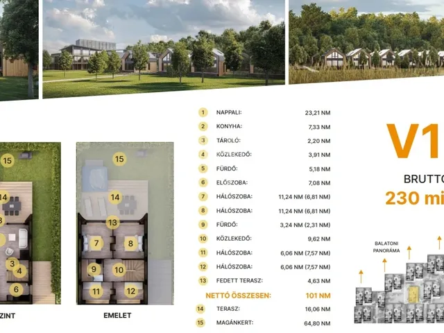 Eladó ház Balatonföldvár 101 nm