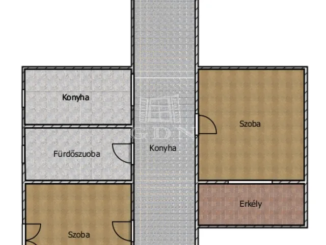 Eladó lakás Budapest XIV. kerület, Kiszugló 50 nm