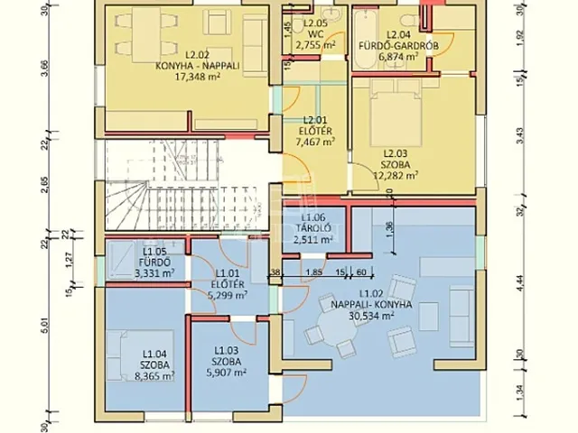 Eladó lakás Budapest XV. kerület, Újpalota 47 nm