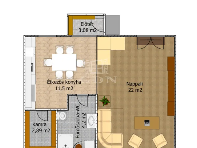 Eladó ház Budaörs 72 nm