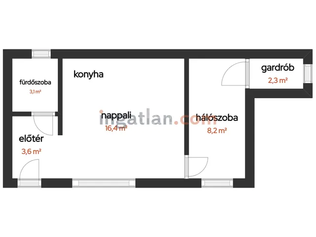 Eladó lakás Budapest IX. kerület 34 nm