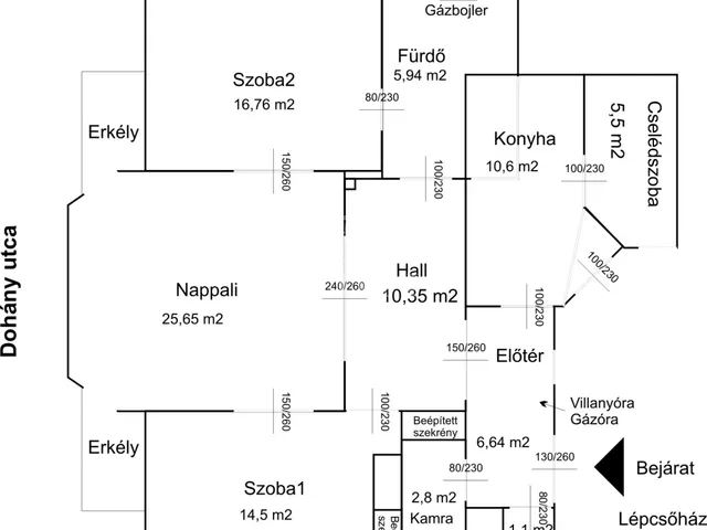 Eladó lakás Budapest VII. kerület 96 nm
