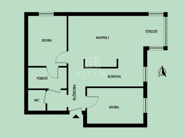 Eladó lakás Budapest XIII. kerület, Újlipótváros 77 nm