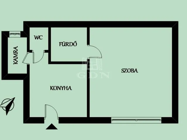 Eladó lakás Budapest I. kerület 31 nm