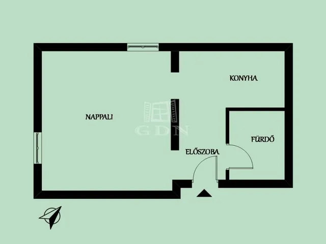 Eladó lakás Budapest XIII. kerület, Angyalföld 40 nm