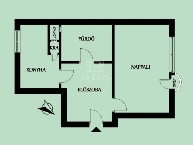 Eladó lakás Budapest IX. kerület 40 nm