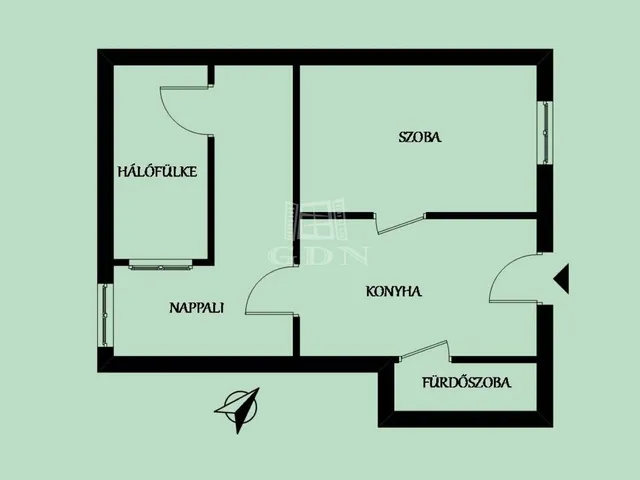 Eladó lakás Budapest XIII. kerület, Angyalföld 41 nm