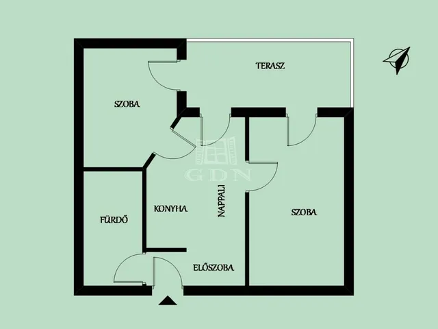 Eladó lakás Budapest VIII. kerület 59 nm