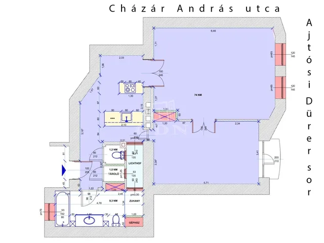 Eladó lakás Budapest XIV. kerület 84 nm