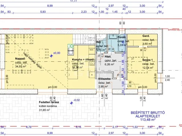 Eladó telek Diósd, Diósdliget 960 nm