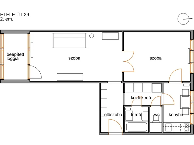 Eladó lakás Budapest XI. kerület 48 nm